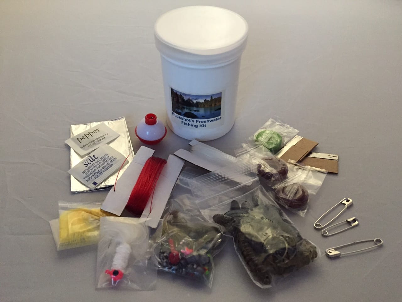 Buckshot's Emergency Freshwater Fishing Kit