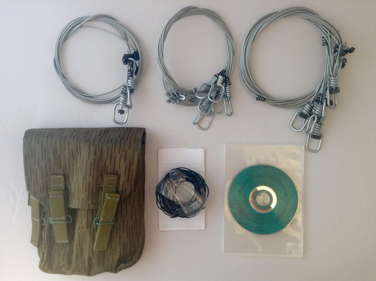 Buckshot's Emergency Snare Kit & Survival Snaring DVD