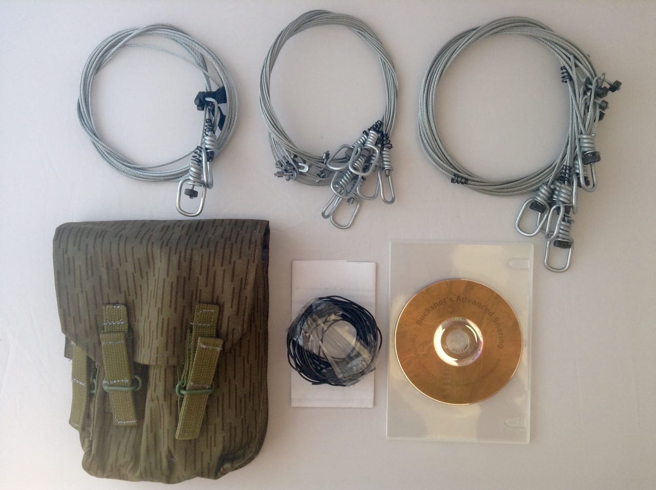 Buckshot's Emergency Snare Kit & Advanced Survival Snaring DVD