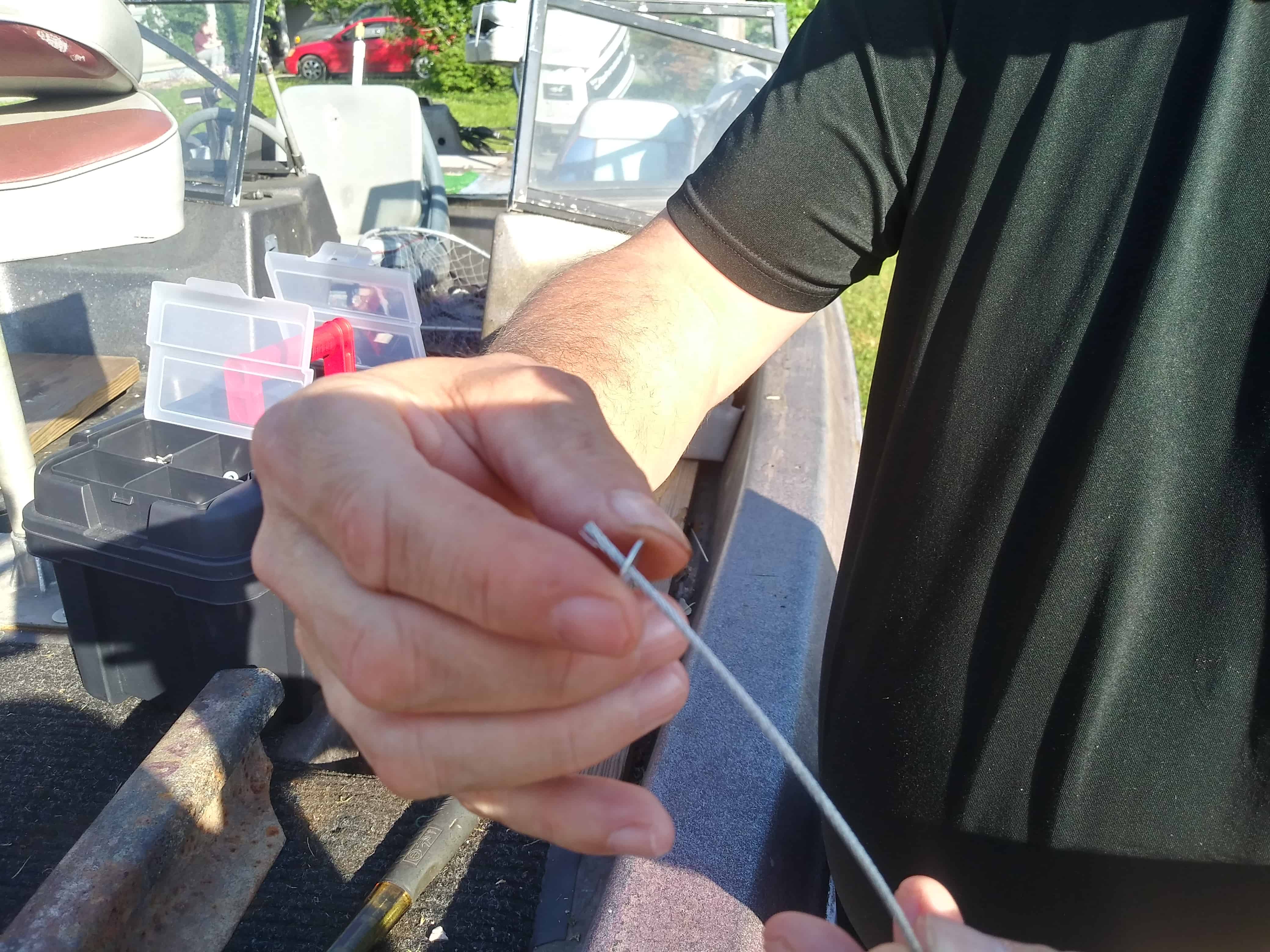 how to make a snare - Step Two