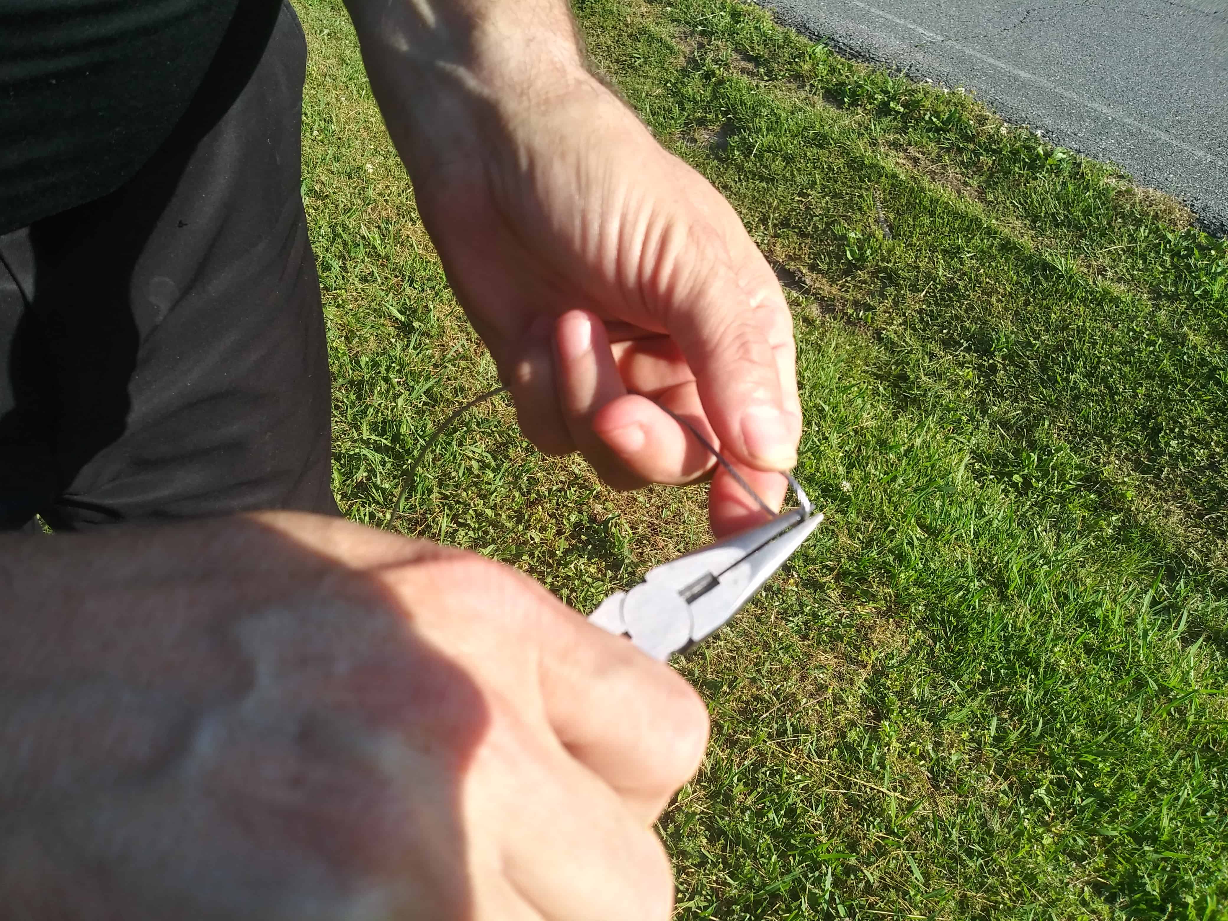 how to make a snare - step six - C